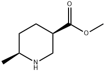 (3R,6S)-6-甲基-3-哌啶甲酸甲酯, 1009376-81-1, 结构式