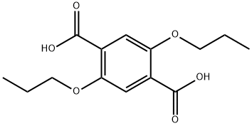 2,5-dipropoxyterephthalic acid Structure