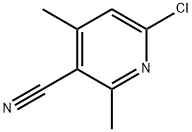6-氯-2,4-二甲氧基烟腈 结构式