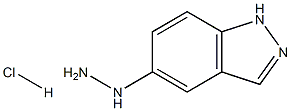 5-肼基吲唑盐酸盐, 1012879-50-3, 结构式