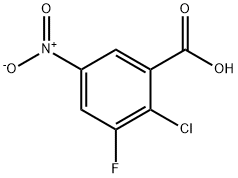 (2-Chloro-3-fluoro-5-nitro-phenyl)-methanol Struktur