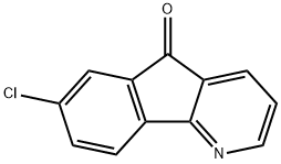 7-chloro-5H-Indeno[1,2-b]pyridin-5-one Structure