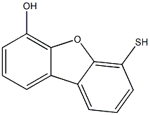 4-mercapto-6-hydroxydibenzofuran Struktur