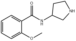 2-Methoxy-N-3-pyrrolidinyl-benzamide HCl Structure