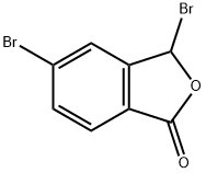 3,5-dibromo-1(3H)-Isobenzofuranone Struktur