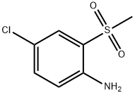 4-Chloro-2-(methylsulfonyl)aniline Structure