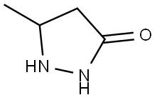 5-methyl-3-Pyrazolidinone Struktur