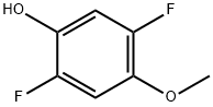 2,5-Difluoro-4-methoxyphenol Struktur