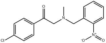 1-(4-chlorophenyl)-2-(methyl(2-nitrobenzyl)amino)ethanone(WXG00117)