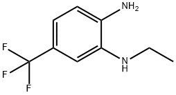 N1-ethyl-5-(trifluoromethyl)benzene-1,2-diamine Structure