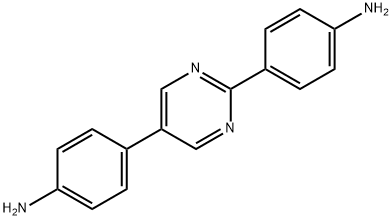 2,5-Bis(4-Aminophenyl)pyrimdine Structure