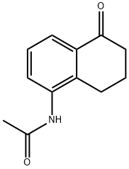 N-(5-Oxo-5,6,7,8-tetrahydronaphthalen-1-yl)acetamide,102873-24-5,结构式