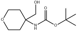 N-[4-羟甲基-4-四氢吡喃基]氨基甲酸叔丁酯, 1029716-09-3, 结构式