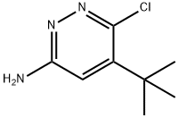 5-(tert-butyl)-6-chloropyridazin-3-amine Structure