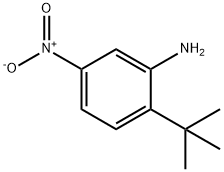 2-tert-Butyl-5-nitro-phenylamine Structure