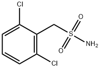 2,6-dichlorobenzenemethanesulfonamide 化学構造式