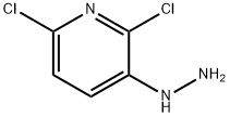 2,6-dichloro-3-hydrazinylpyridine Struktur