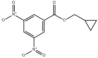 3,5-DINITRO-BENZOIC ACID CYCLOPROPYLMETHYL ESTER Struktur