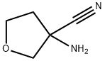 3-amino-tetrahydrofuran-3-carbonitrile Structure