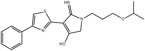 1040710-45-9 5-imino-1-(3-isopropoxypropyl)-4-(4-phenylthiazol-2-yl)-2,5-dihydro-1H-pyrrol-3-ol