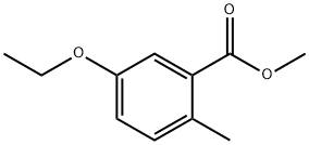 methyl 5-ethoxy-2-methylbenzoate Struktur