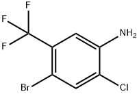 4-Bromo-2-chloro-5-(trifluoromethyl)benzenamine price.