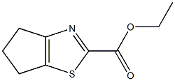 ETHYL 5,6-DIHYDRO-4H-CYCLOPENTA[D]THIAZOLE-2-CARBOXYLATE, 1044756-78-6, 结构式