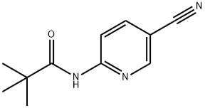 N-(5-Cyano-pyridin-2-yl)-2,2-dimethyl-propionamide Structure