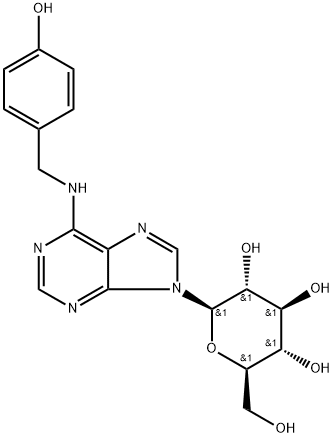 4-[[(9-beta-D-Glucopyranosyl-9H-purin-6-yl)amino]methyl]phenol|4-[[(9-BETA-D-吡喃葡萄糖基-9H-嘌呤-6-基)氨基]甲基]苯酚