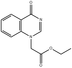 Ethyl 2-(4-oxoquinazolin-1(4H)-yl)acetate 结构式