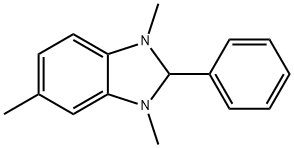 1,3,5-trimethyl-2-phenyl-2H-benzimidazole,105282-68-6,结构式