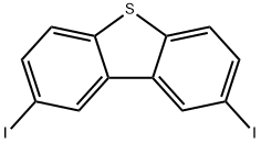 2,8-二碘二苯并噻吩, 105404-91-9, 结构式