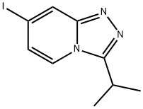 7-Iodo-3-isopropyl-[1,2,4]triazolo[4,3-a]pyridine Struktur