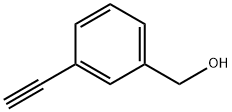(3-Ethynylphenyl)methanol Structure