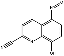 8-Hydroxy-5-nitrosoquinoline-2-carbonitrile,107022-59-3,结构式