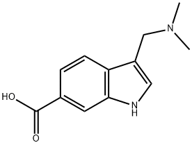 3-((dimethylamino)methyl)-1H-indole-6-carboxylic acid