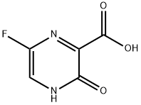 6-fluoro-3-hydroxypyrazine-2-carboxylic acid, 1079990-21-8, 结构式