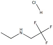 N-ethyl-N-(trifluoroethyl)amine hydrochloride Struktur