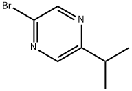 2-bromo-5-isopropylpyrazine Structure