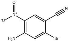 4-Amino-2-bromo-5-nitro-benzonitrile Struktur
