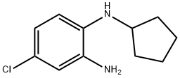 4-chloro-N1-cyclopentylbenzene-1,2-diamine,1092276-51-1,结构式