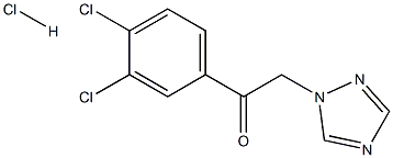 1-(3,4-Dichlorophenyl)-2-(1H-1,2,4-triazol-1-yl)ethanone hydrochloride Structure