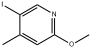 5-Iodo-2-methoxy-4-methylpyridine Struktur
