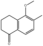 5-METHOXY-6-METHYL-2,3,4-TRIHYDRONAPHTHALEN-1-ONE Struktur