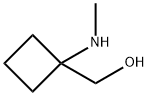 1-(methylamino)cyclobutanemethanol Structure