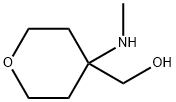 tetrahydro-4-(methylamino)-2H-Pyran-4-methanol, 1094072-05-5, 结构式