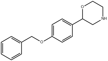 2-(4-Benzyloxy-phenyl)-morpholine Structure