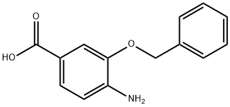 4-Amino-3-(benzyloxy)benzoic acid Structure