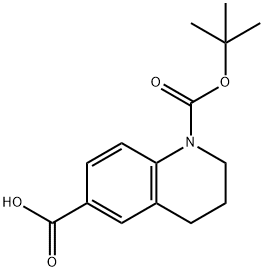 3,4-二氢-喹啉-1,6-二羧酸-1-叔丁酯, 1097161-04-0, 结构式