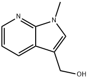 (1-Methyl-1H-Pyrrolo[2,3-B]Pyridin-3-Yl)Methanol Struktur